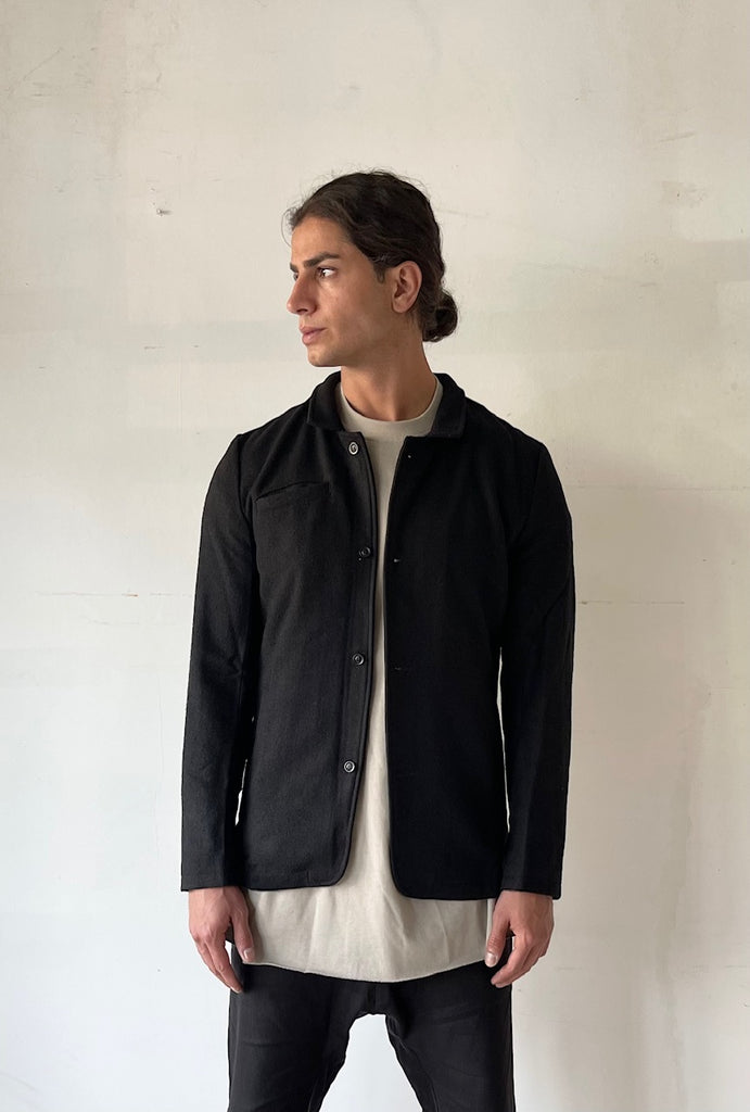 WDTS Mens Worker Jacket wool mix