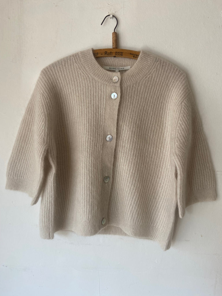 Second Female Andrea Knit Rib Cardigan