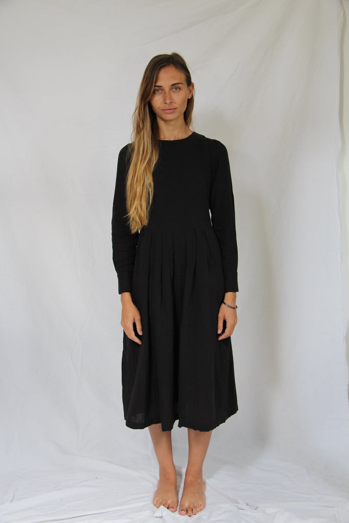 WDTS - Tilly dress - Soft Cotton Black