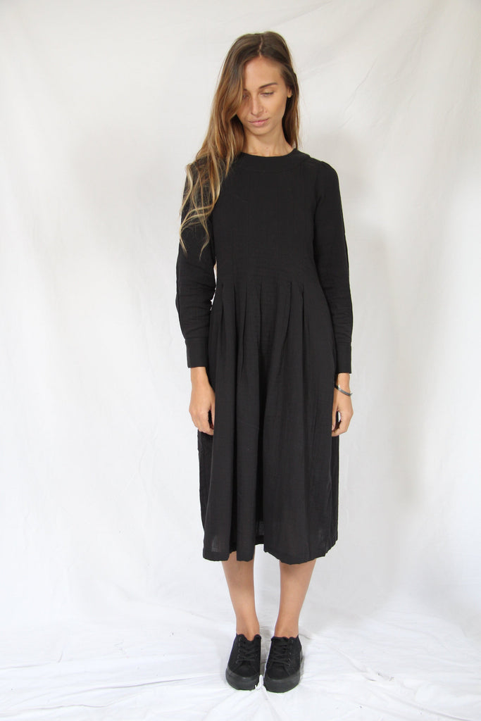 WDTS - Tilly dress - Soft Cotton Black