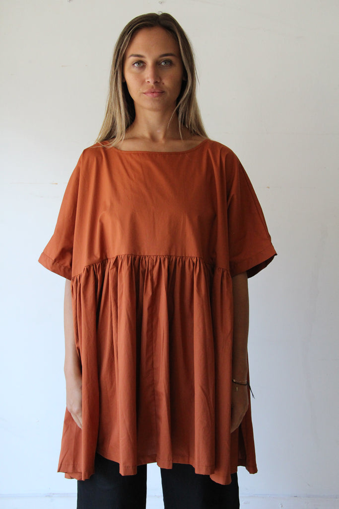 WDTS  Amelia dress - Cinnamon