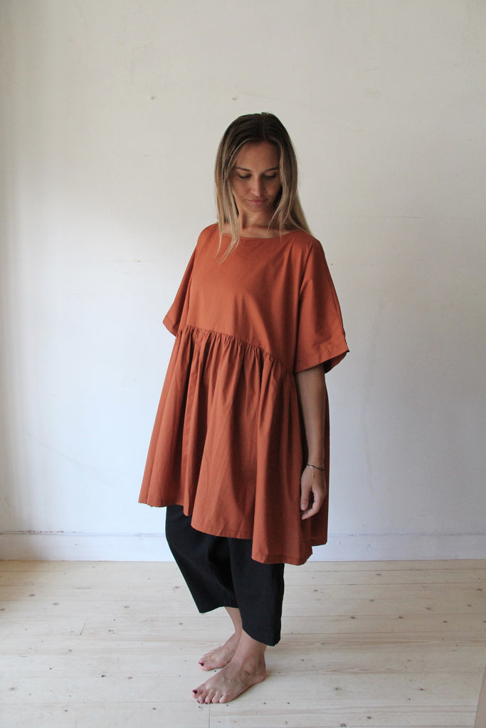 WDTS  Amelia dress - Cinnamon