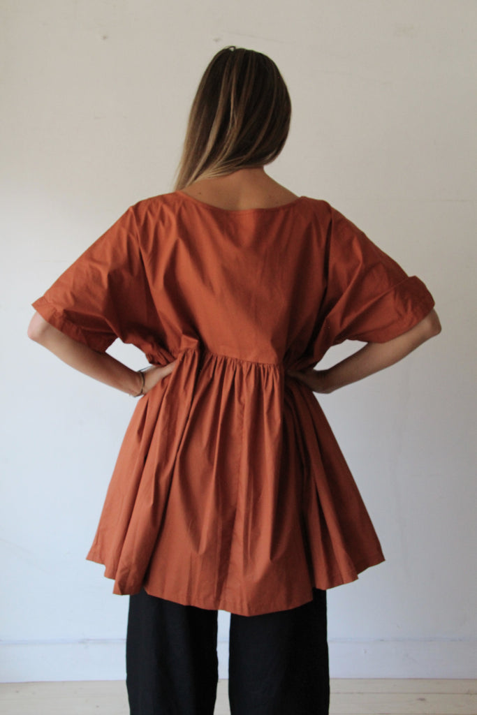 WDTS  Amelia dress - Cinnamon