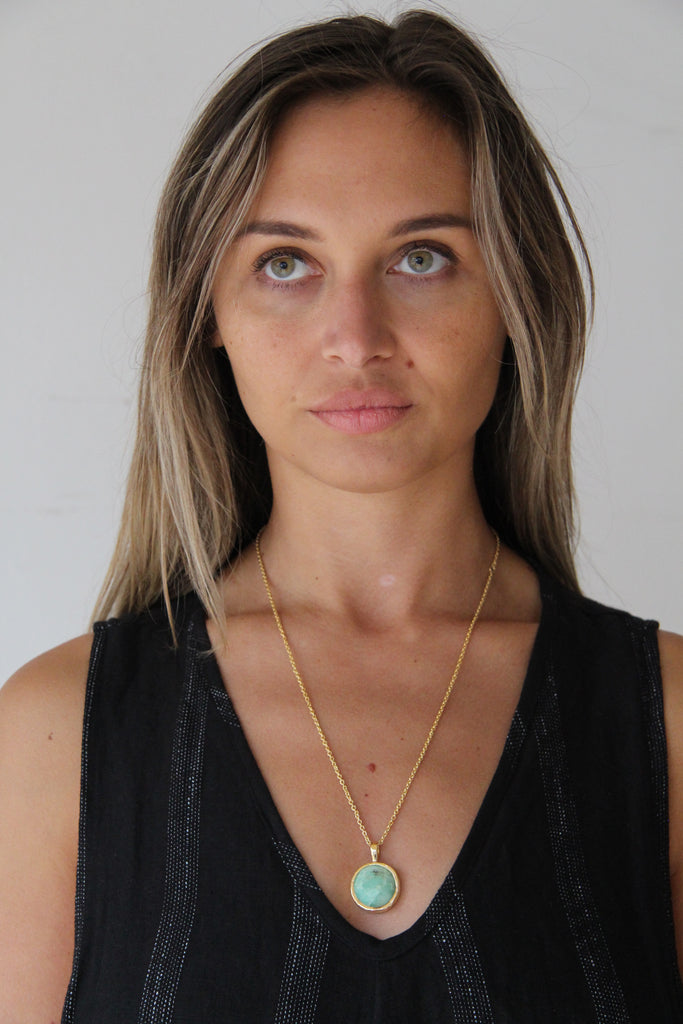 WDTS Pavani Necklace - Gold Chryso