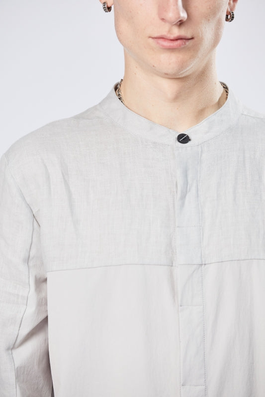 thom/krom M H 147 Mens Shirt - Silver