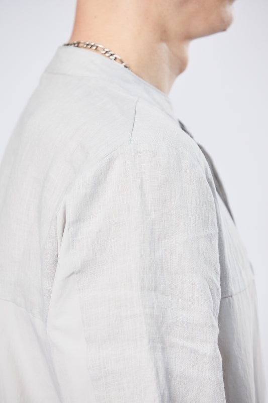 thom/krom M H 147 Mens Shirt - Silver