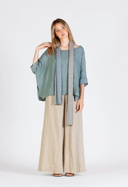 MAMA B SS25 Pianeta L Trousers Nero