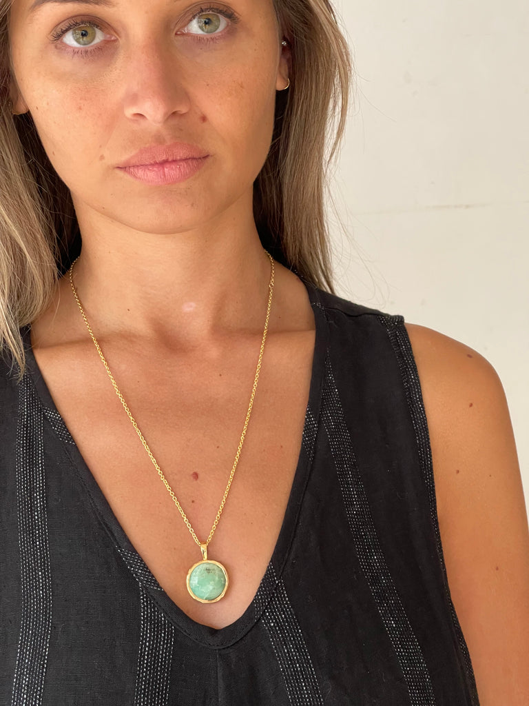 WDTS Pavani Necklace - Gold Chryso
