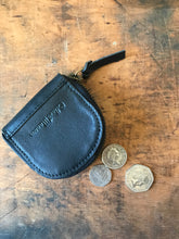 CollardManson Leather Coin Purse - Black