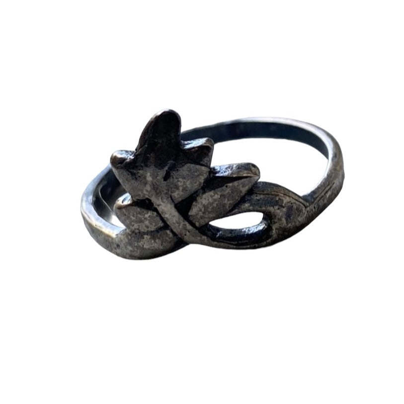 925 Silver Fern Ring