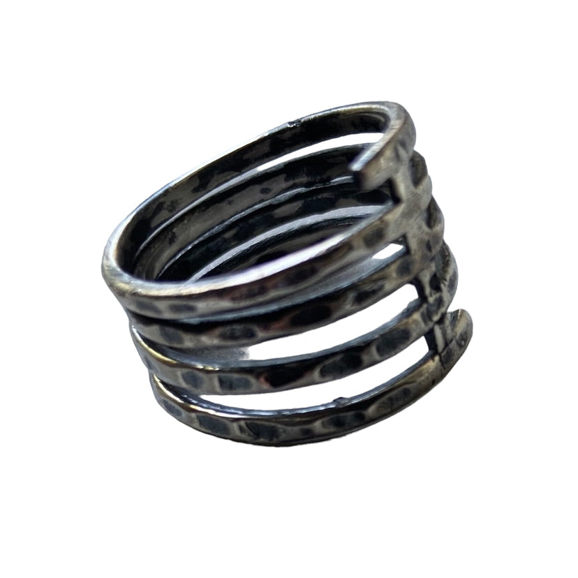 925 silver spiral ring