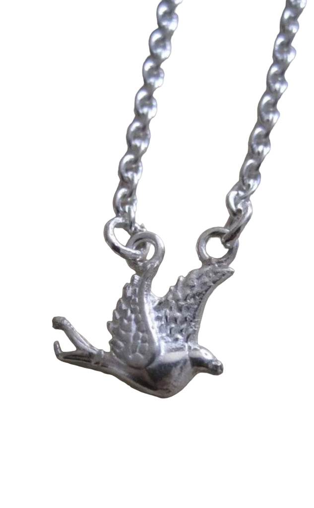 CollardManson 925 silver Little Bird Necklace