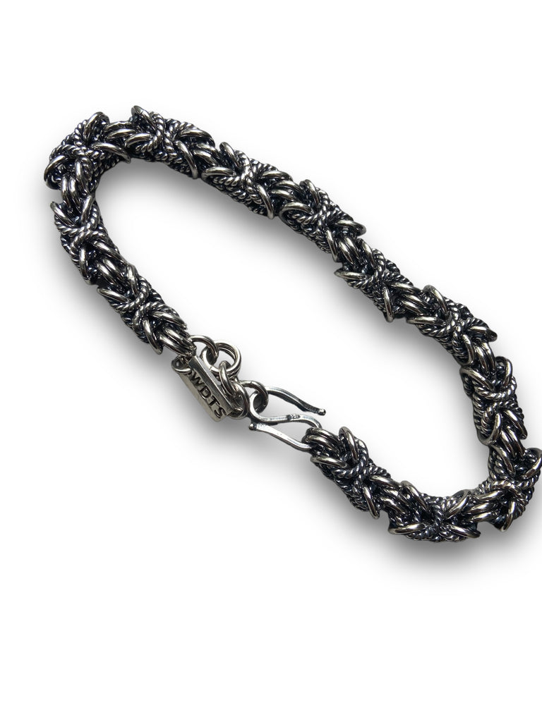 WDTS Ajish twisted 925 Silver Bracelet