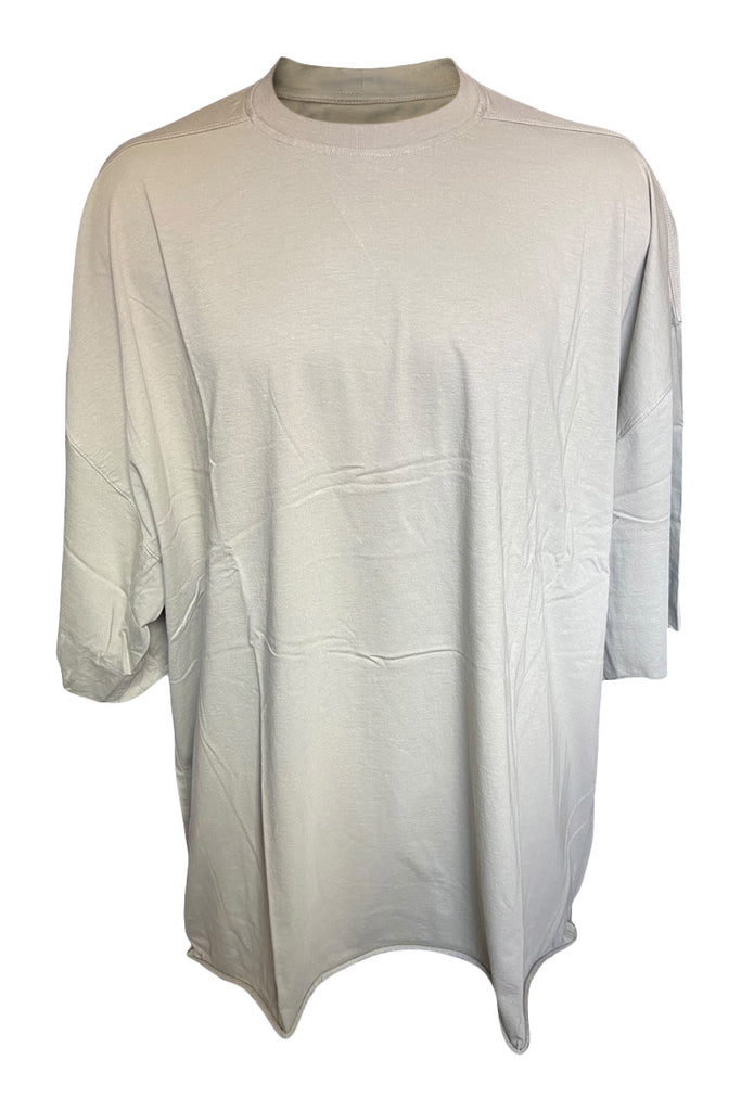 RICK OWENS T-SHIRT TOMMY T, PEARL COTTON JERSEY