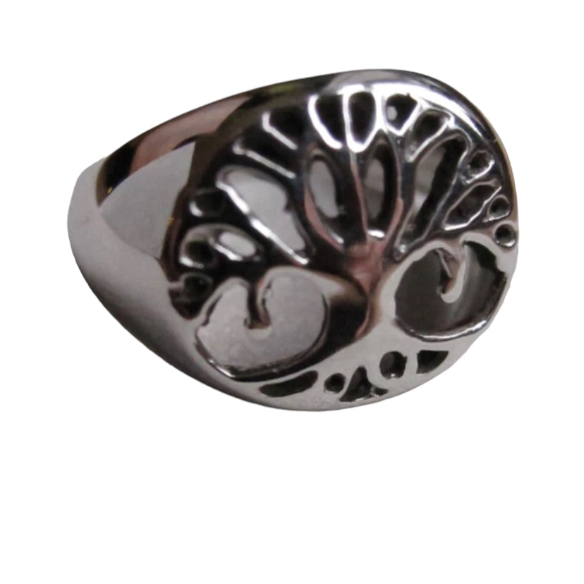 Tree of Life ring - silver
