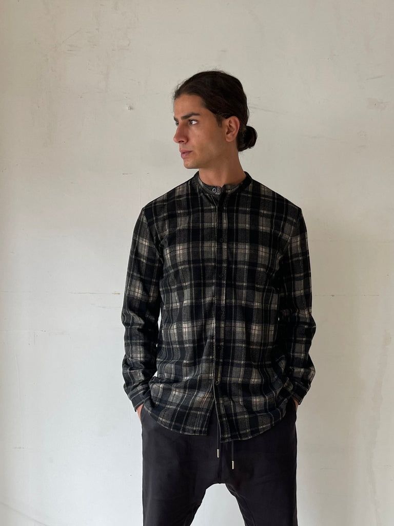 WDTS Elford Buttoned Flannel M Long Overshirt