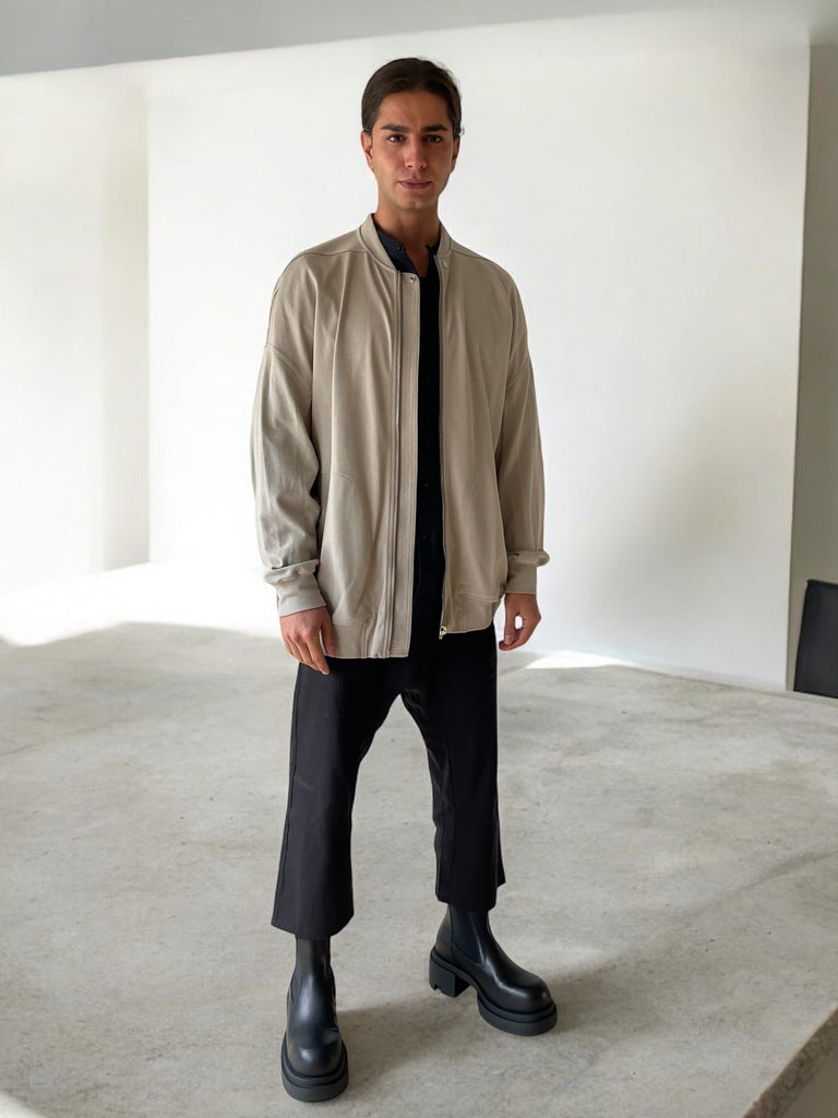 RICK OWENS SS24 JUMBO PETER BOMBER PEARL