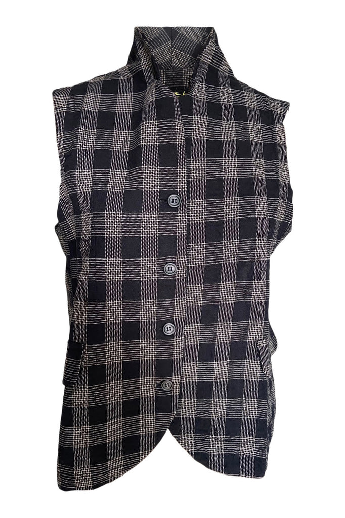 MAMA B AW24 Kimchi Tsant Gilet Nero