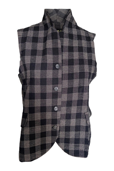 MAMA B AW24 Kimchi Tsant Gilet Nero