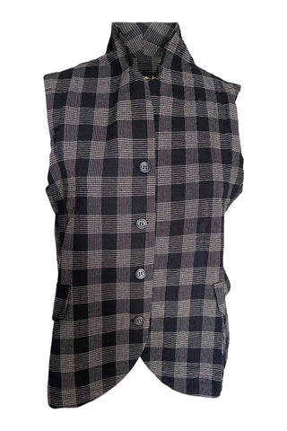 MAMA B AW24 Kimchi Tsant Gilet Nero