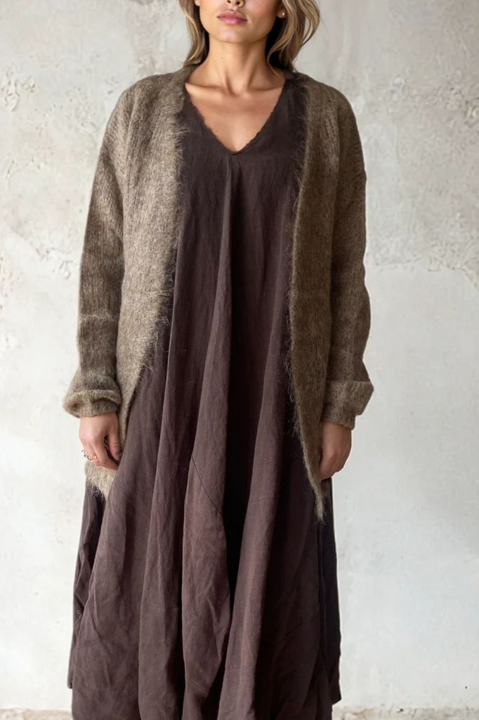 WDTS - Karla Mohair Cardigan - Black