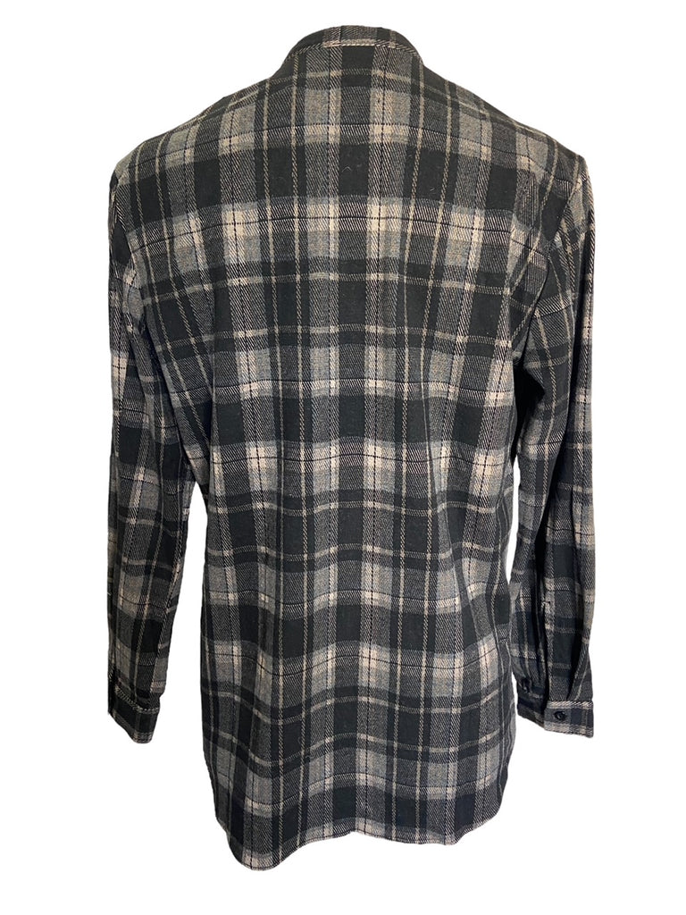 WDTS Elford Buttoned Flannel M Long Overshirt