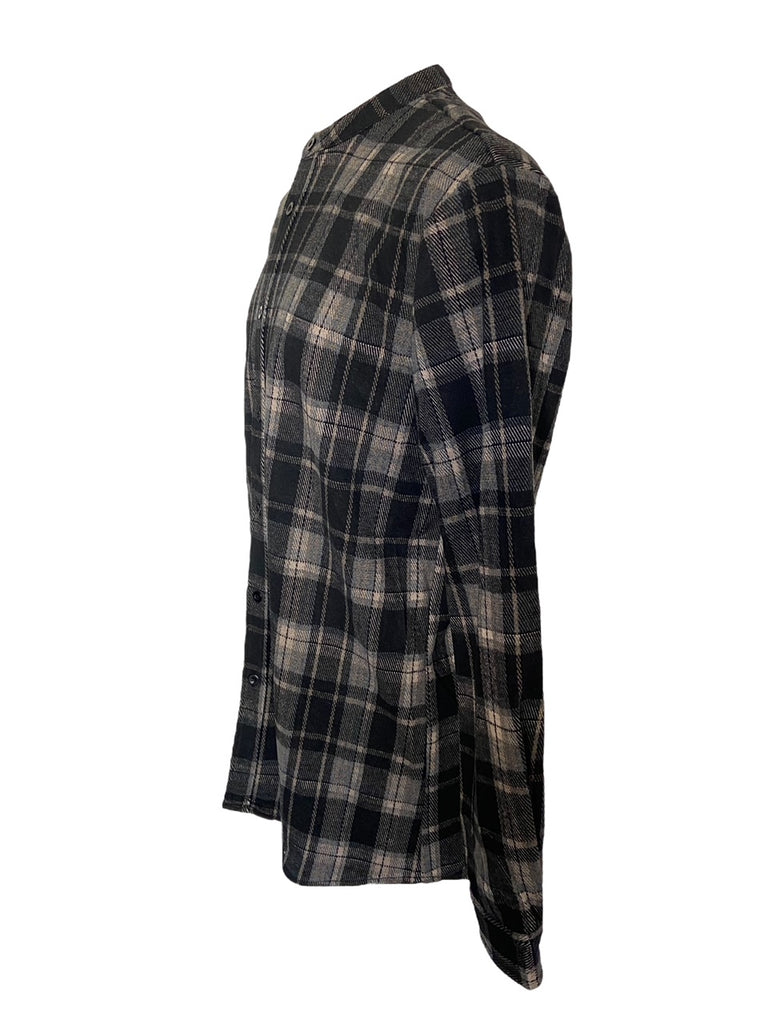 WDTS Elford Buttoned Flannel M Long Overshirt
