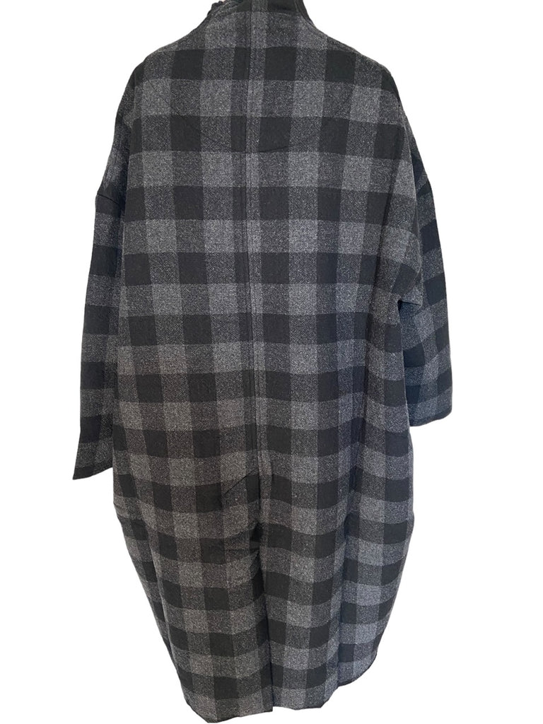MAMA B AW24 Azimut Coat - Nero