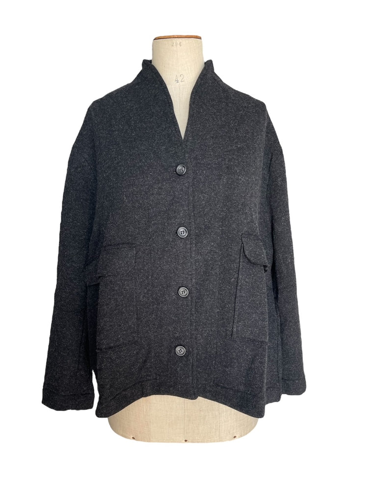 MAMA B AW24 Fibra Jacket Nero