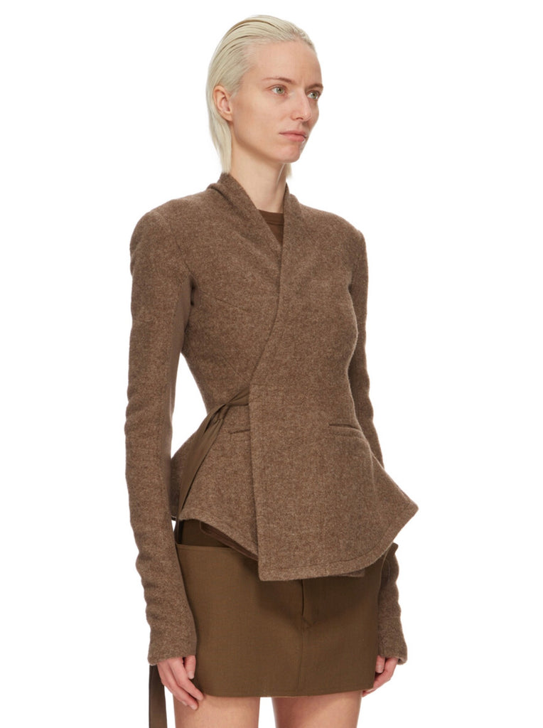 RICK OWENS Womens FW24 PORTERVILLE  - HOLLYWOOD - BLACK