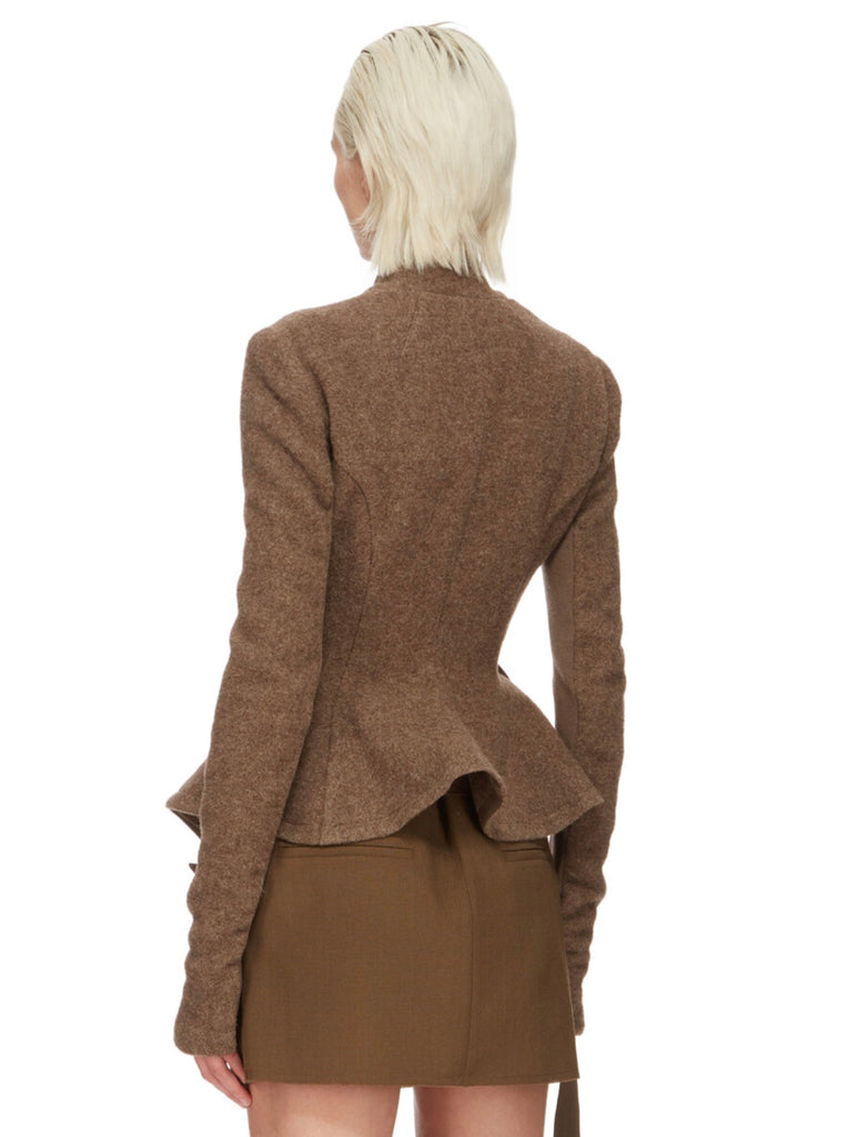 RICK OWENS Womens FW24 PORTERVILLE  - HOLLYWOOD - BLACK