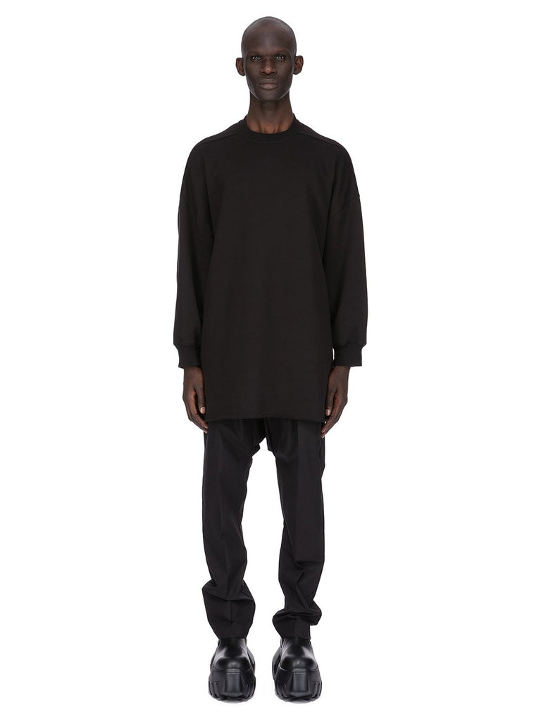 RICK OWENS - Drawstring long trousers - Heavy Poplin