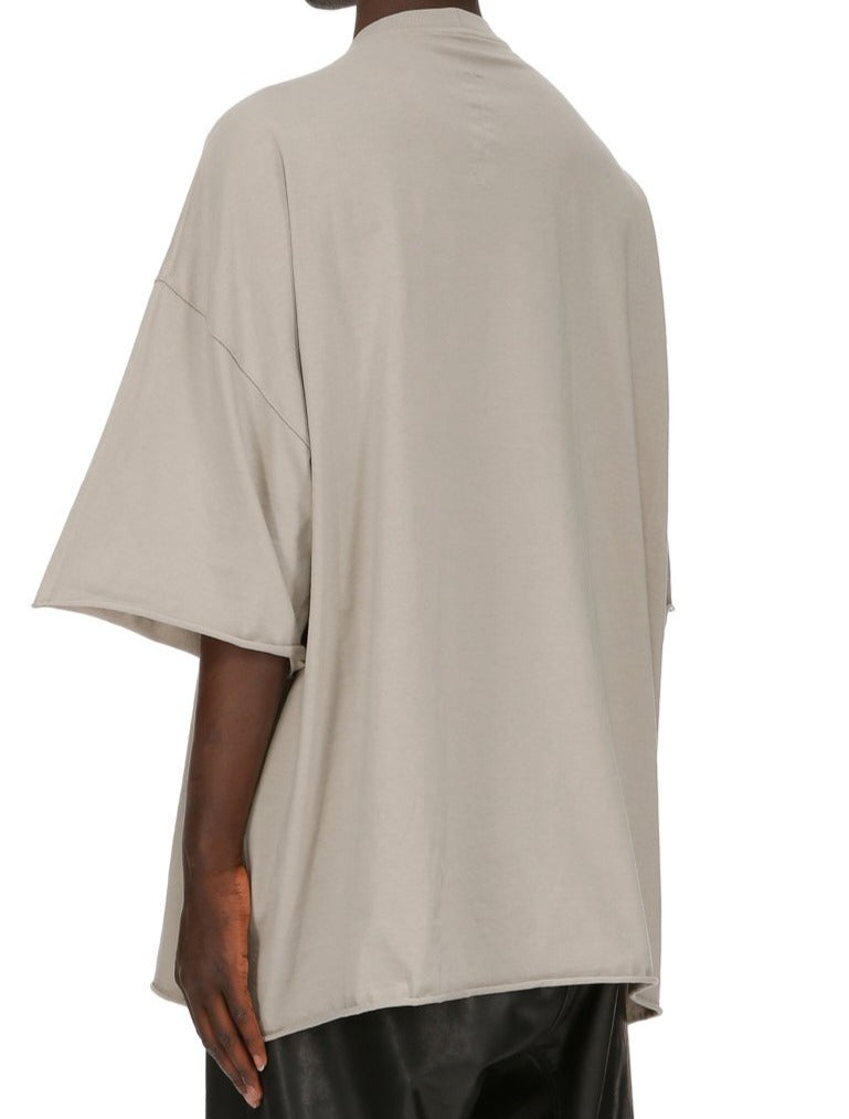 RICK OWENS T-SHIRT TOMMY T, PEARL COTTON JERSEY