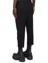 RICK OWENS FW23 BLACK ASTAIRES WOVEN PANTS