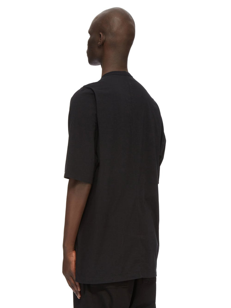 RICK OWENS  Porterville - JUMBO SS T IN BLACK CLASSIC COTTON JERSEY
