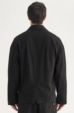 Transit Mens Cotton and wool stretch oversize jacket