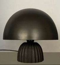 Vega mushroom lamp - antique black