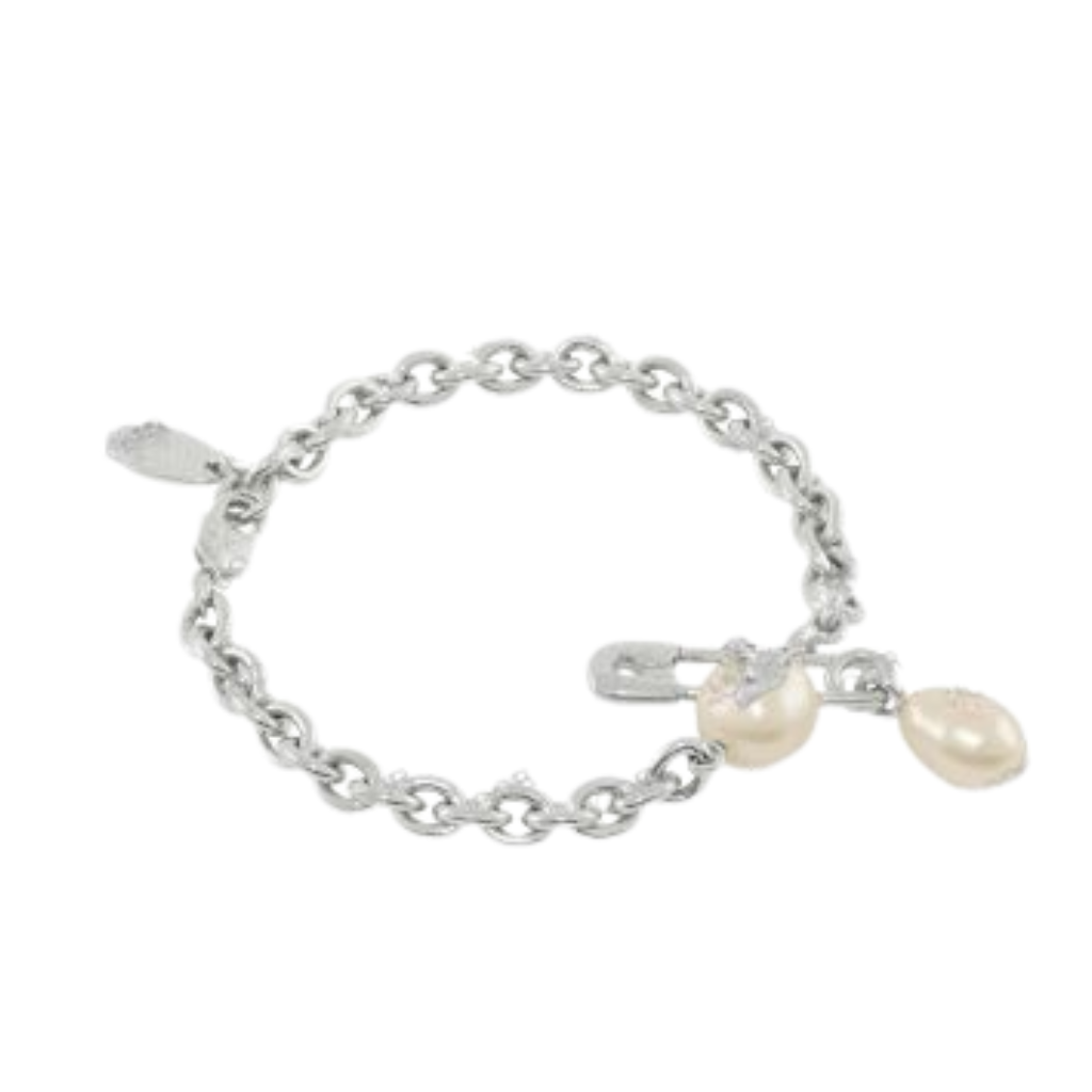 Vivienne Westwood Claude Small Bracelet Platinum