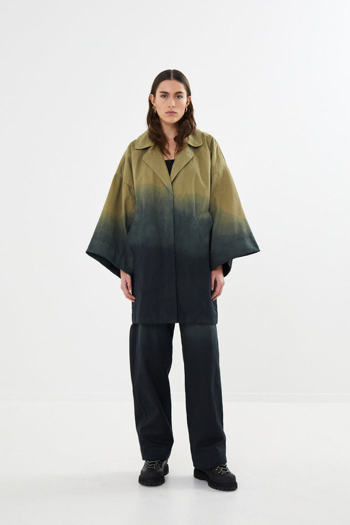 Rabens Saloner drill oversize Jacket Army Combo