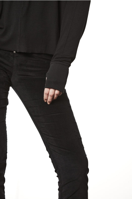 thom/krom AW25 W TS 602 sweatshirt black