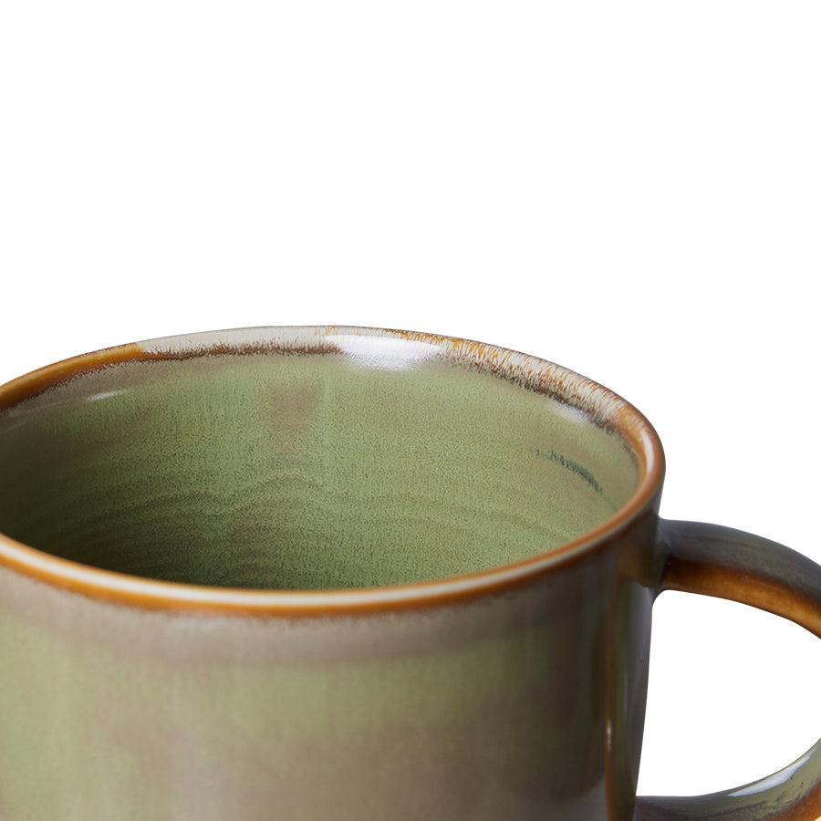 HK Living : Chef Ceramics : mug, moss green