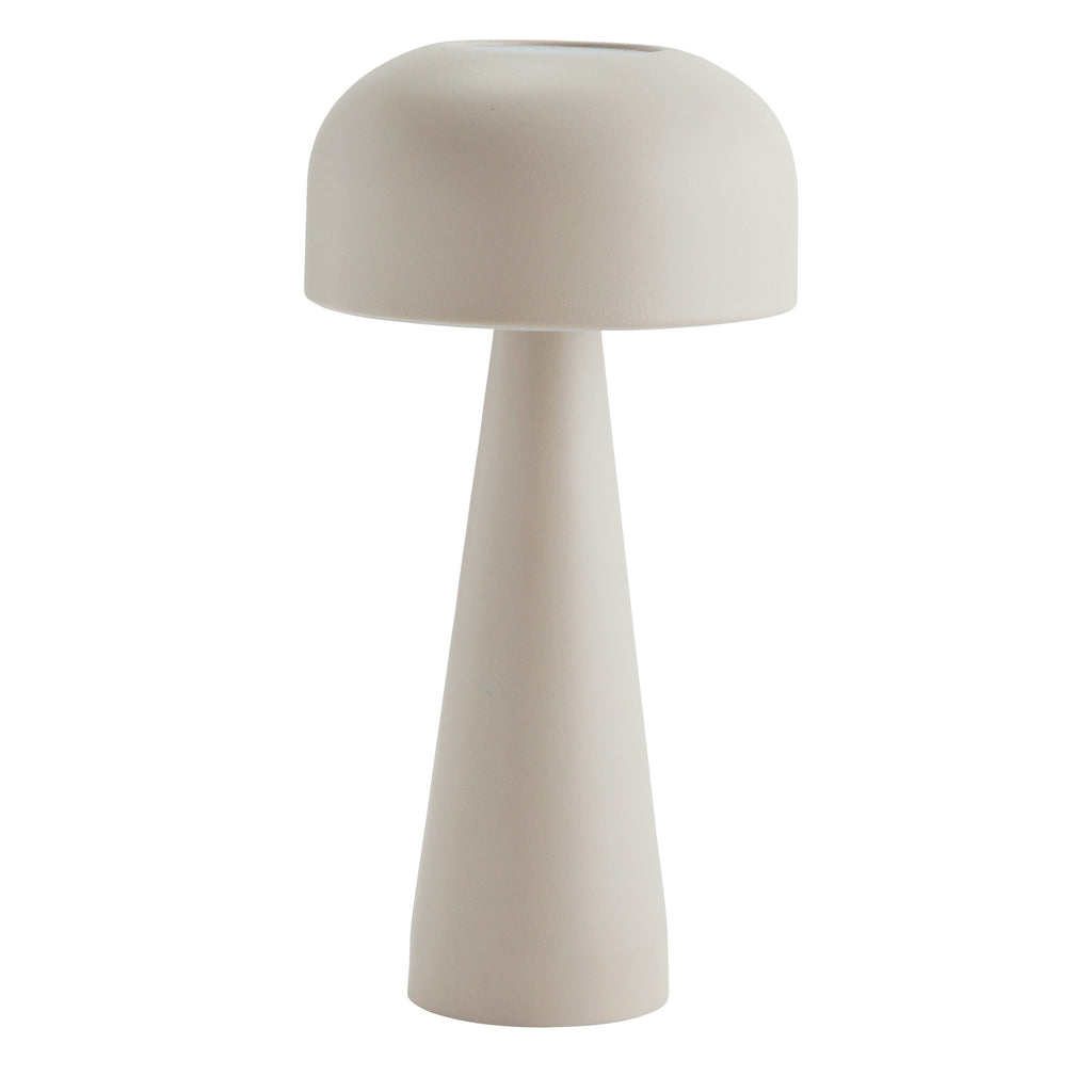 Rechargeable iron table lamp