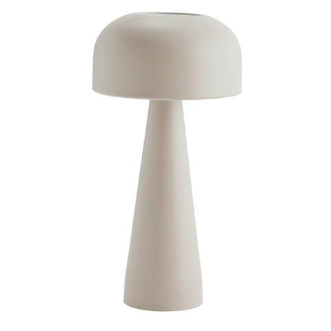 Rechargeable iron table lamp