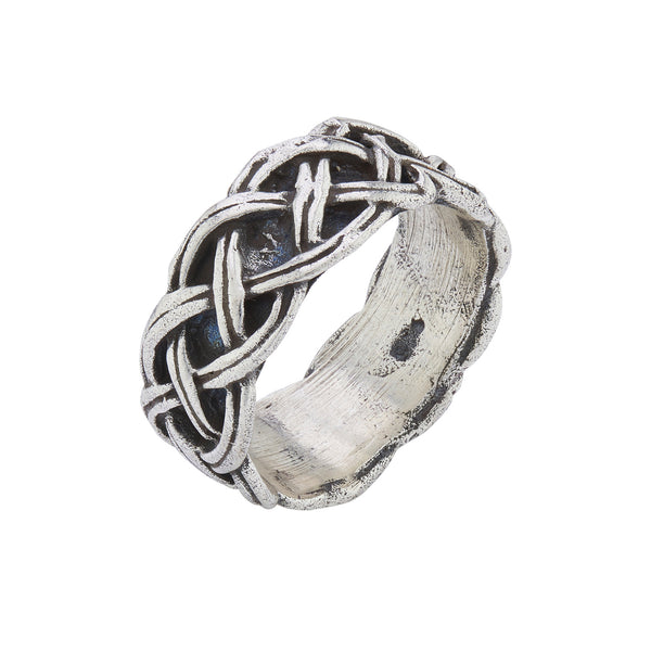 925 Silver Woven Ring