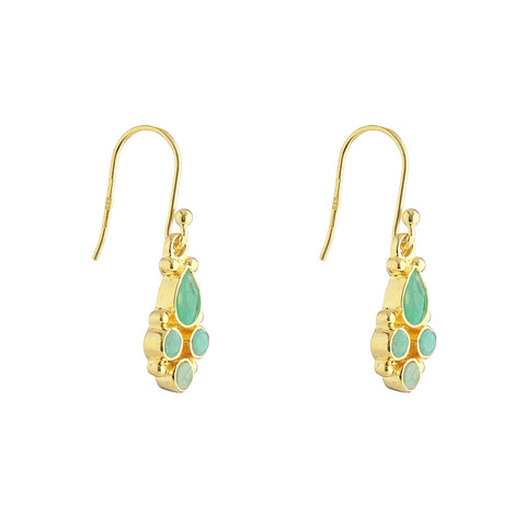 Pari drop earrings - Gold