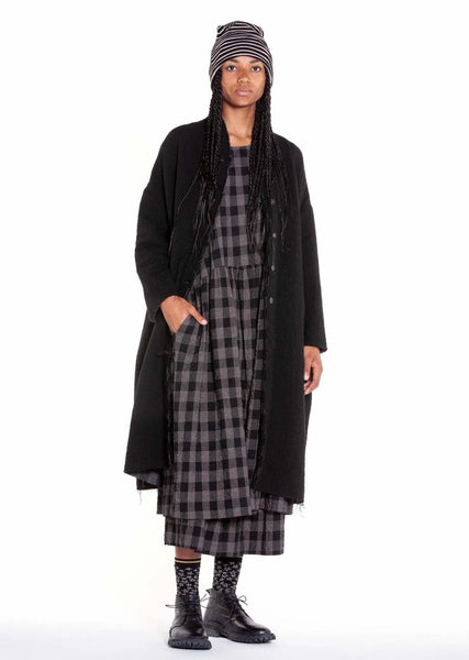 MAMA B AW24 Daikon Tsant Vestito Dress Nero