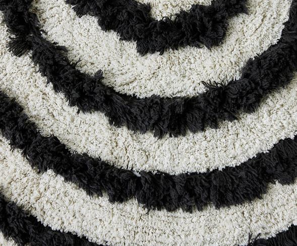 Round Monochrome Bath Mat (Ø120CM)