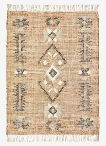 Madam Stoltz Handwoven jute rug