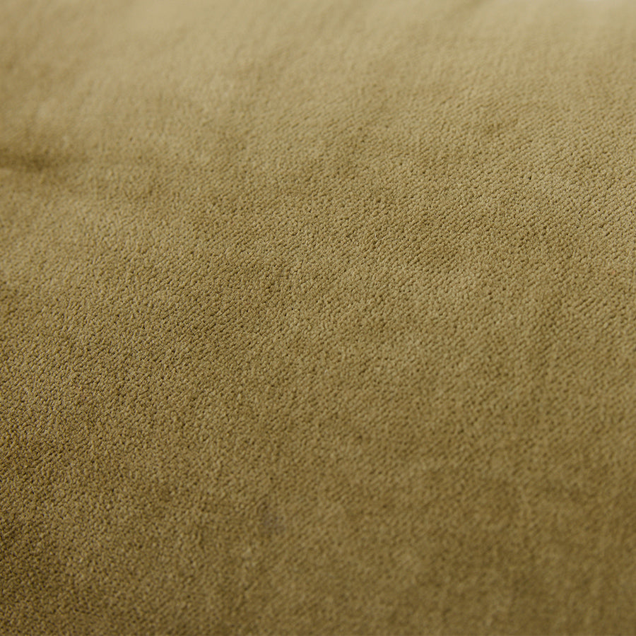 HK Living: Velvet cushion army green (60x40cm)
