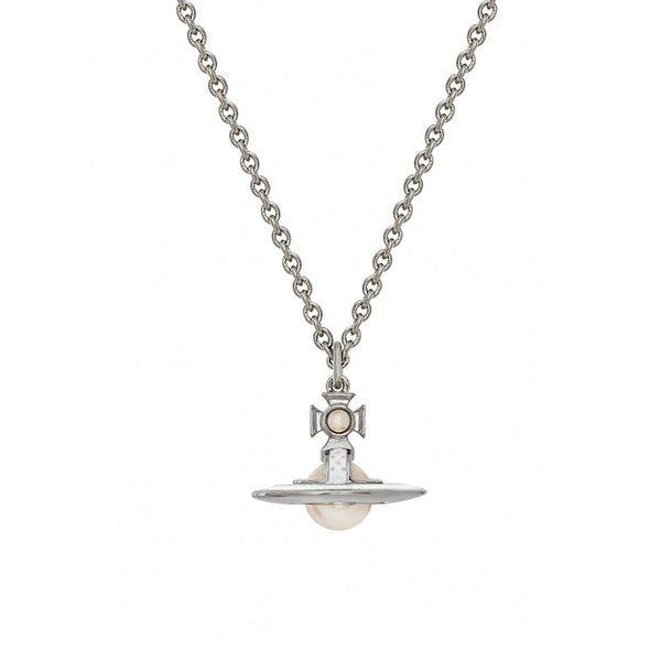 Vivienne Westwood Simonetta Pendant - Platinum Creamrose